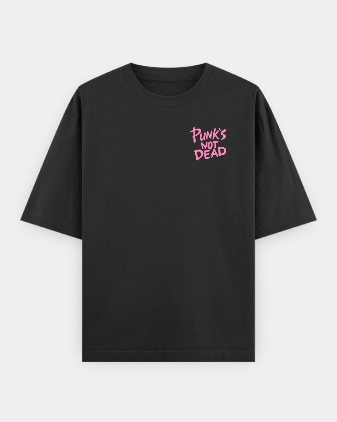 DKM Punks Not Dead Oversized Tshirt