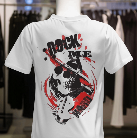 Rock Me Hard Guitarist Tshirt