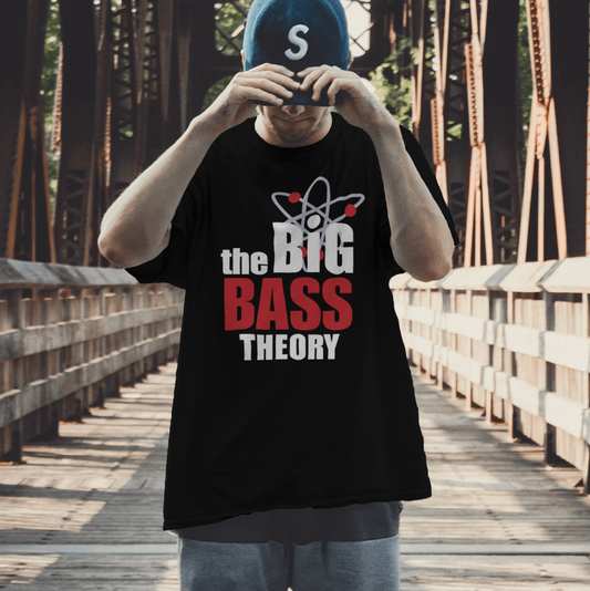 The Big Bass Theory T-shirt