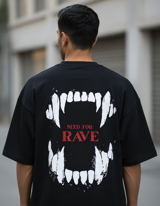 Need Rave Terry Oversized T-shirt