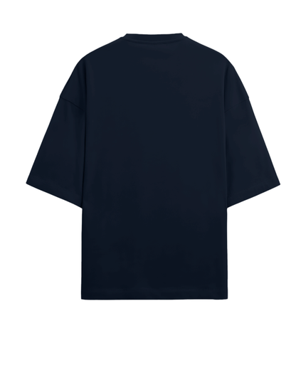 Black t-shirt on a white background