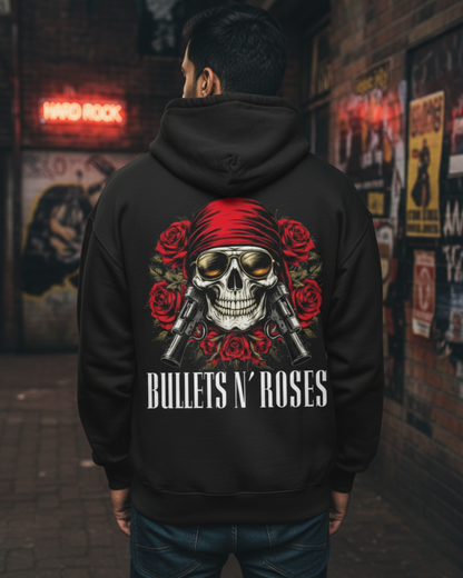 Bullets N' Roses Unisex Oversized Hoodie