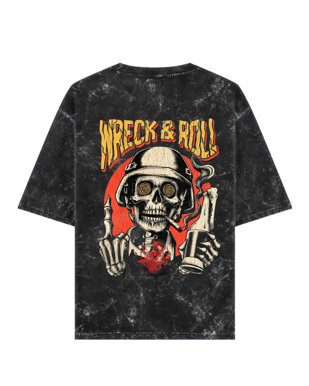 Wreck & Roll Acid Washed T-shirt