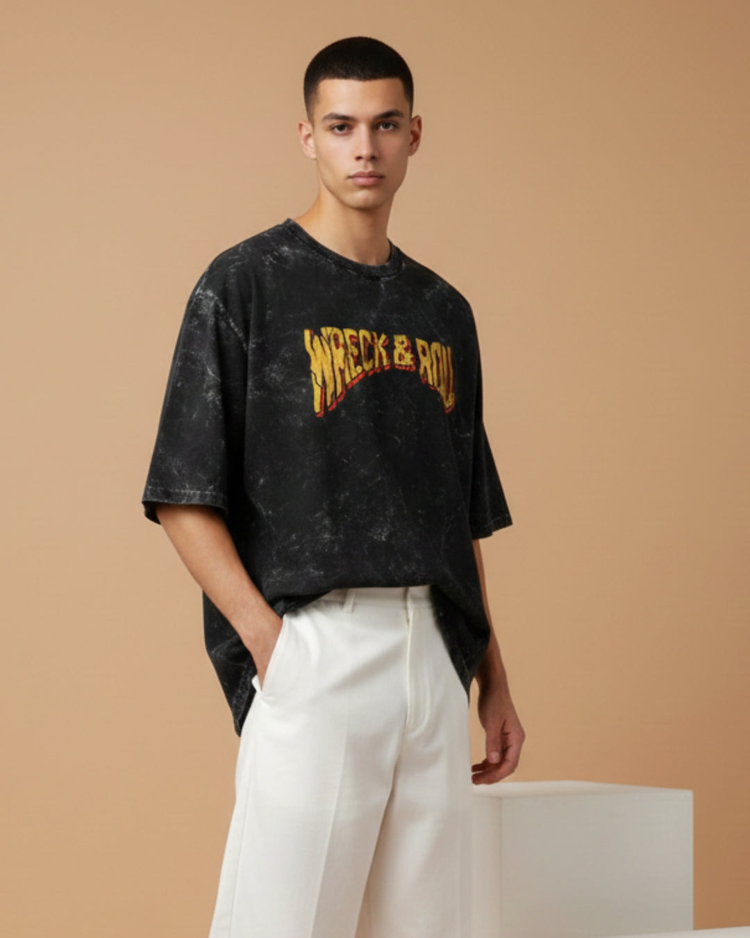 Wreck & Roll Acid Washed T-shirt