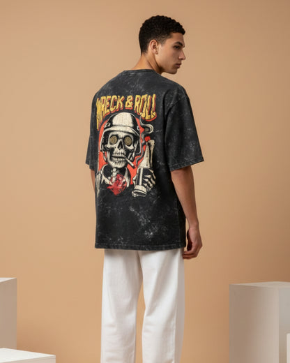 Wreck & Roll Acid Washed T-shirt