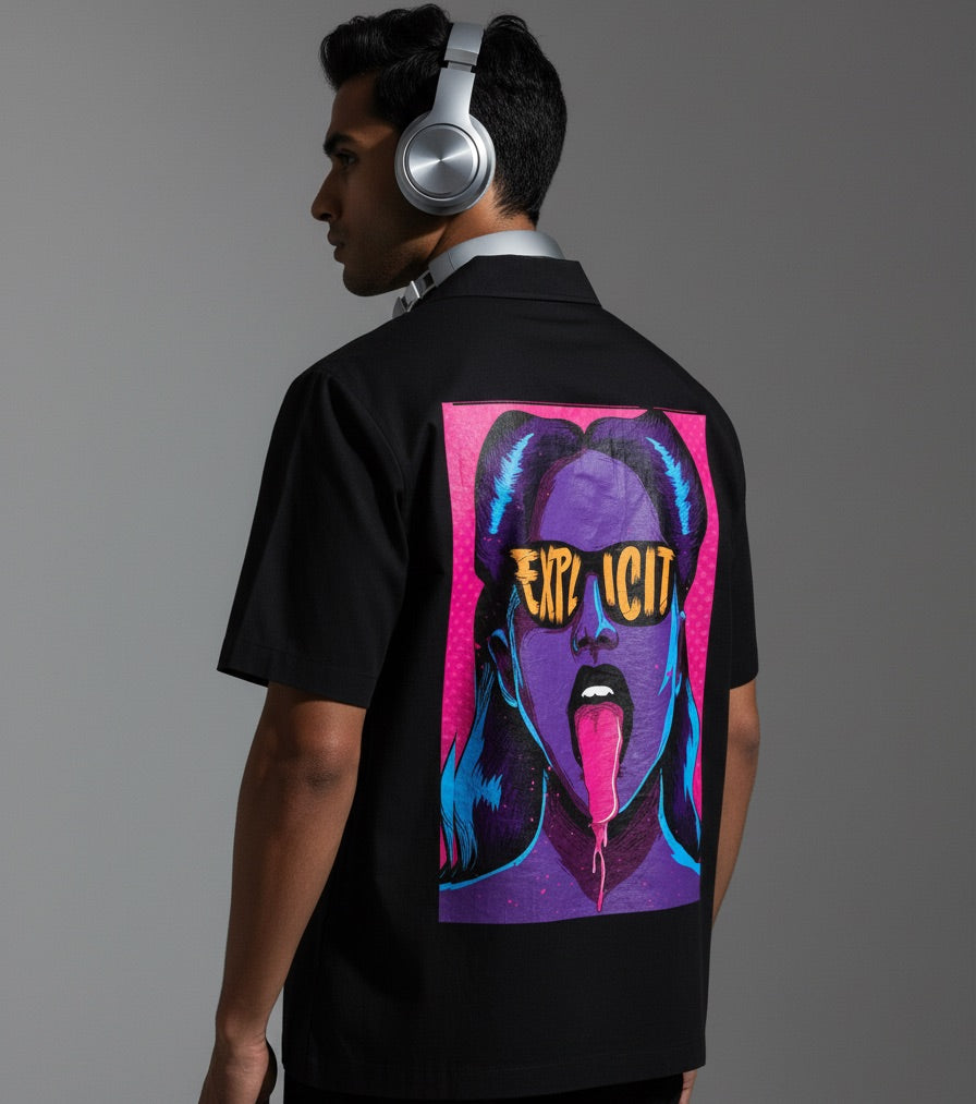 Explicit Oversized Premium - DJ Shirt (Limited Edition)