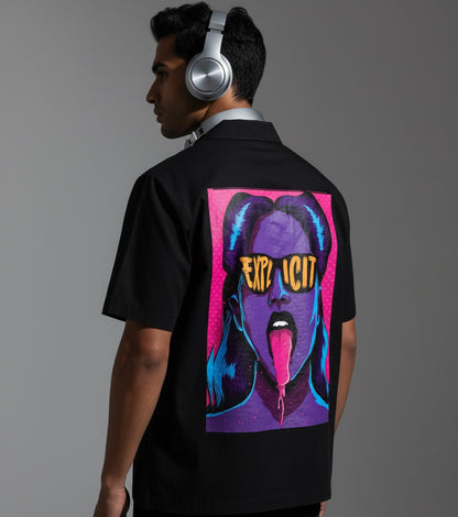 Explicit Oversized Premium - DJ Shirt (Limited Edition)