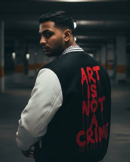 Art is Not a Crime - Varsity Jacket