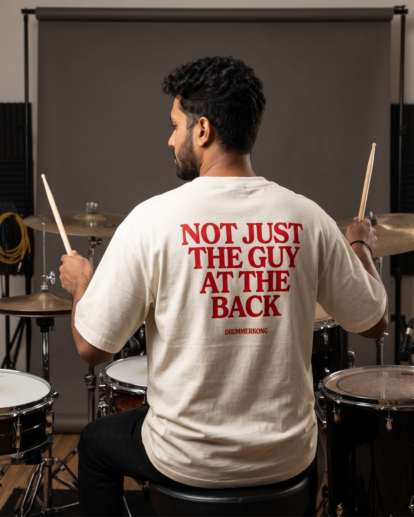 Beyond Ordinary Drummer Oversized Tshirt