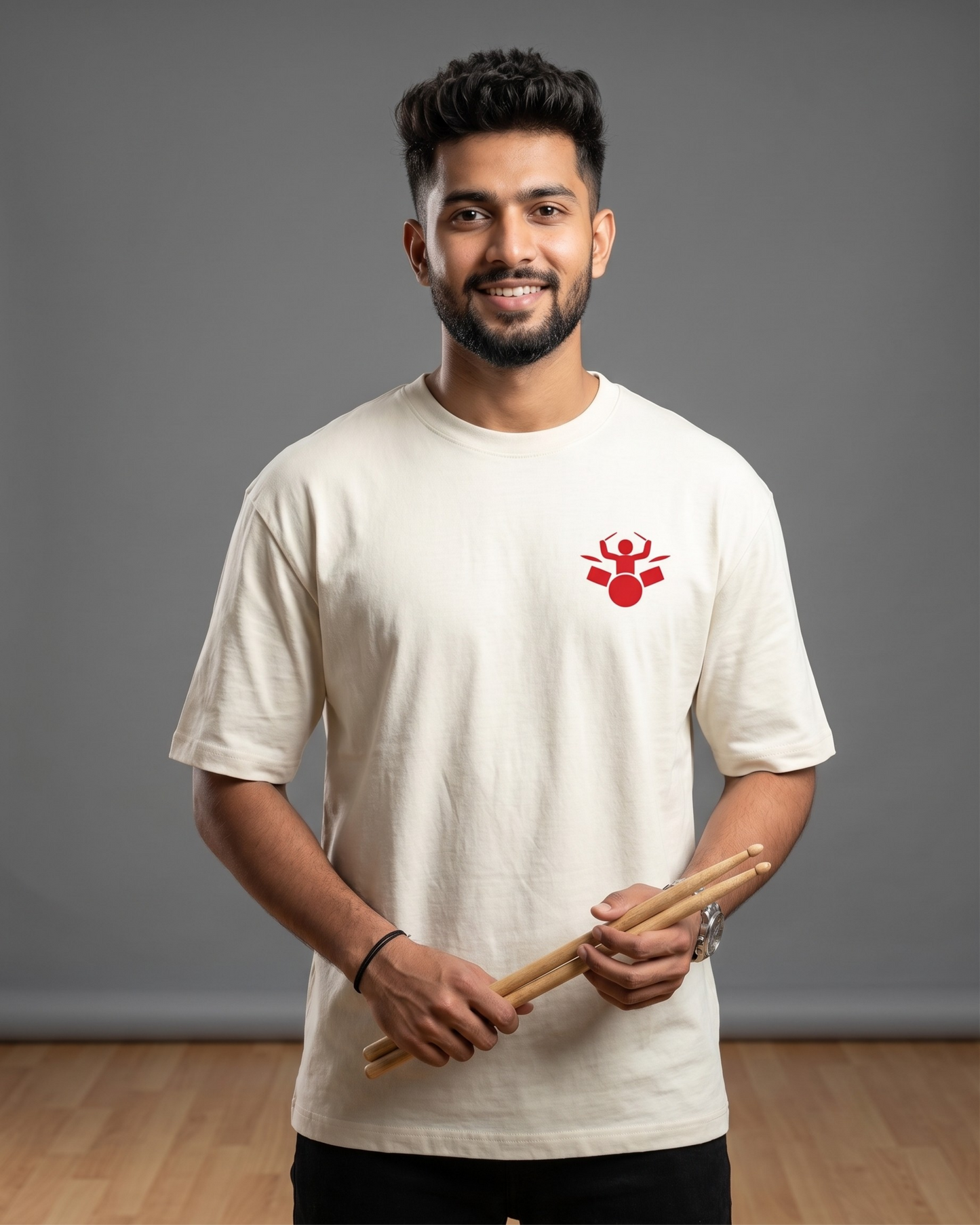 Beyond Ordinary Drummer Oversized Tshirt