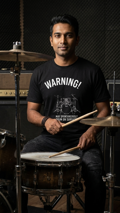 Warning! Drummer T-Shirt