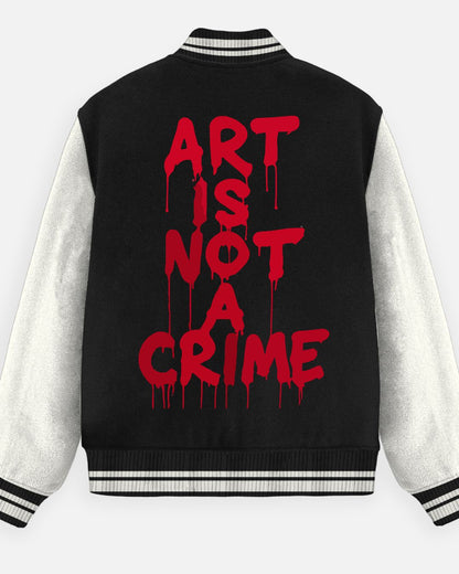 Art is Not a Crime - Varsity Jacket
