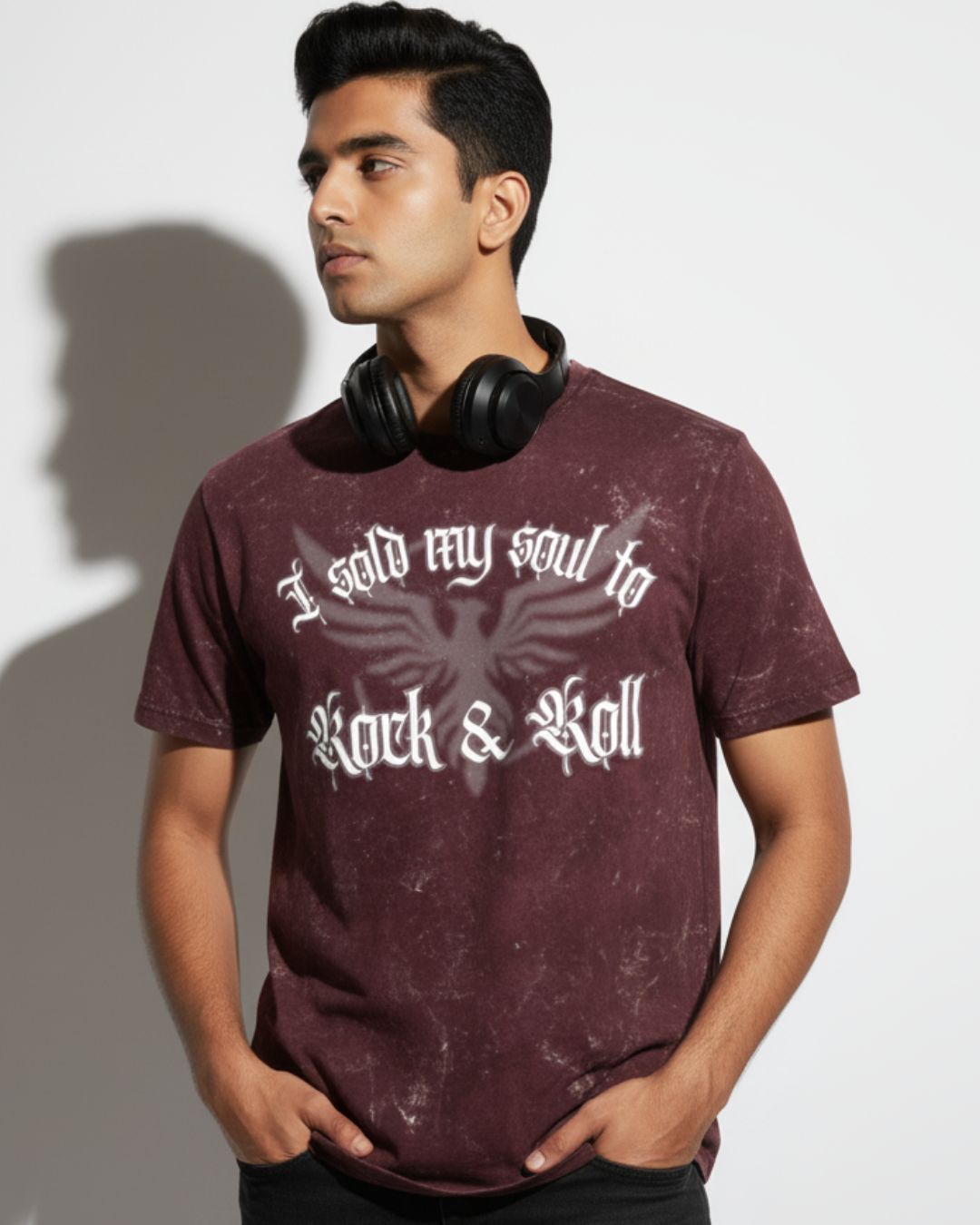 Sold My Soul Acid Washed T-shirt