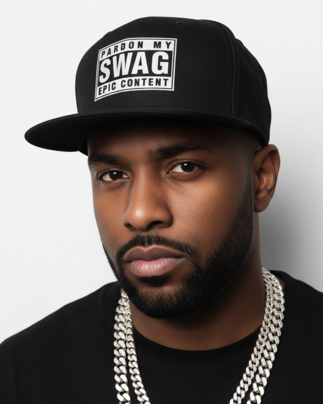 Swag Warning Snapback Cap